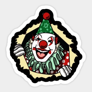 clown suck Sticker